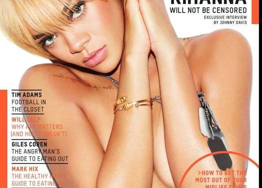 Rihanna posa en Esquire sin censura (+Fotos)