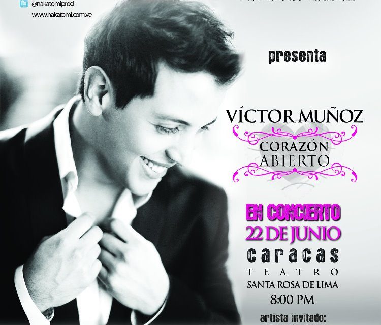 Víctor Muñoz, príncipe de sueños, cantará a Corazón Abierto