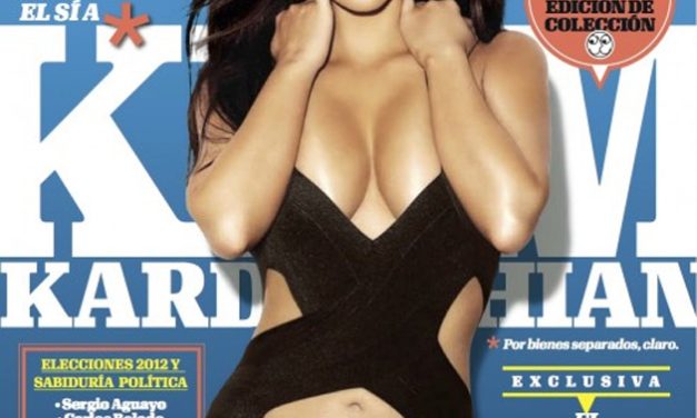 Kim Kardashian enciende la portada de la revista Esquire América Latina