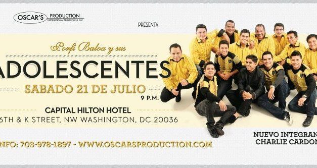 PORFI BALOA Y SUS ADOLESCENTES AGOTAN BOLETERIA EN WASHINGTON, CD