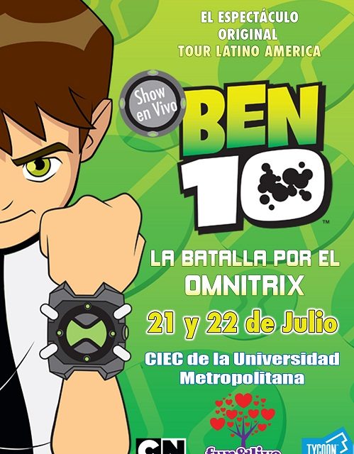 Ben 10 invadirá el Millennium Mall