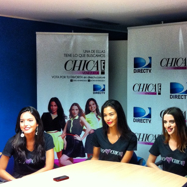 Las tres finalistas de Chica E! Venezuela visitaron Maracay y Valencia en Gira de DIRECTV