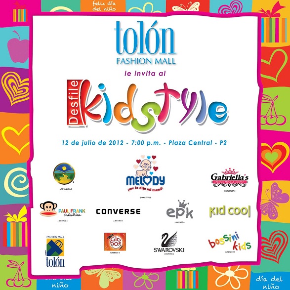 Tolón Fashion Mall celebra el Día del Niño con el desfile KIDSTYLE 2012