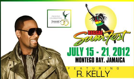 LAS SUPERESTRELLAS DEL R&B R. KELLY Y TREY SONGZ SE PRESENTARÁN EN EL 20° REGGAE SUMFEST DE JAMAICA