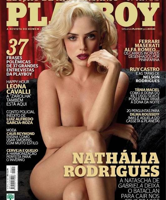 Nathália Rodrigues rememora a Marilyn Monroe en Playboy Brasil (+Fotos)