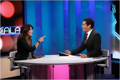 Kany García y Marcel Rasquin este viernes en Cala por CNN en Español