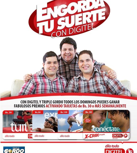 Engorda tu suerte con Digitel