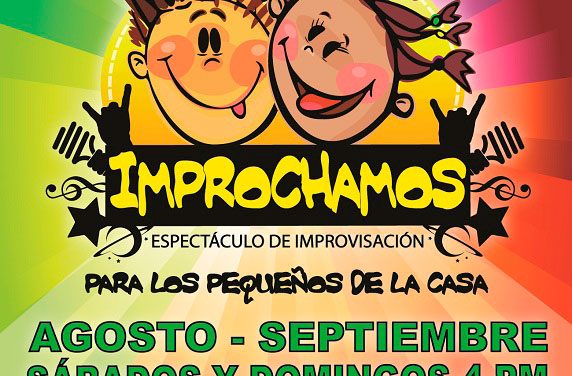 IMPROCHAMOS: un espectáculo de improvisación infantil para los pequeños de la casa