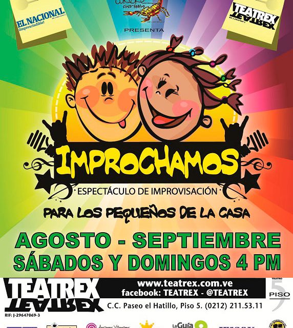 IMPROCHAMOS: un espectáculo de improvisación infantil para los pequeños de la casa