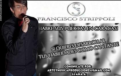 Francisco Strippoli enseña a cantar a Caracas