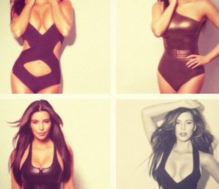 Kim Kardashian publica nueva fotos en infartantes bikinis