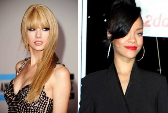 Rihanna y Taylor Swift  favoritas en los MTV EMA 2012