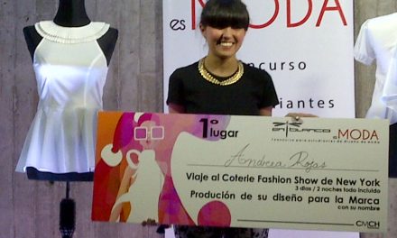 Andrea Rojas ganadora del concurso En Blanco es Moda