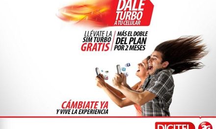 Digitel lanza la promoción Dale Turbo a tu Celular