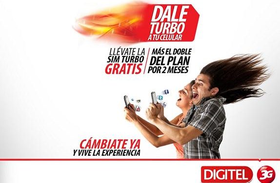 Digitel lanza la promoción Dale Turbo a tu Celular