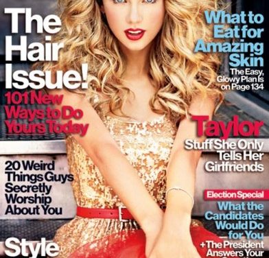 Taylor Swift deslumbra en fotos para la revista Glamour (+Fotos)