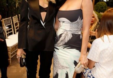 Gwen Stefani y Katy Perry elegantes en evento de Vogue