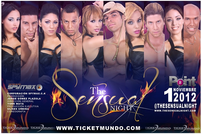 THE SENSUAL NIGHT en POINT CLUB este jueves 1 de Noviembre