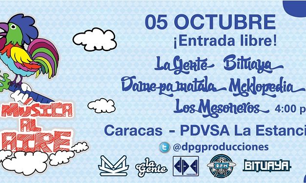 Cierre del Festival MusicalAire. PDVSA La Estancia.Caracas 5 de Octubre