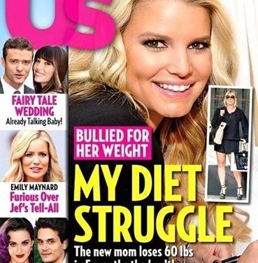 Jessica Simpson pierde casi 30 kilos en tiempo récord