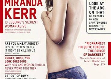 Miranda Kerr nos muestra su lado más picante En ‘Esquire’