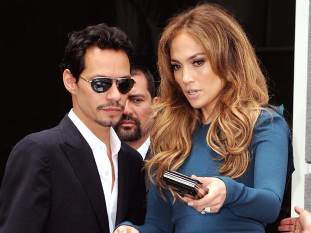 Jennifer López y Marc Anthony discuten por sus hijos