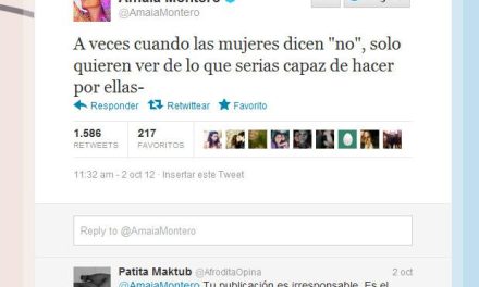 Critican a Amaia Montero por polémico mensaje en Twitter