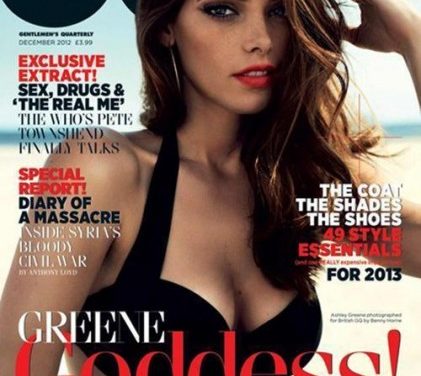 Ashley Greene luce su sensualidad en la revista GQ (+Fotos)