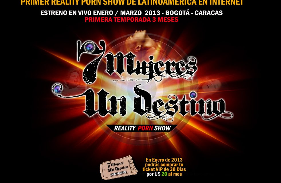 RockMeBabe Tv presenta Primer Reality Porn Show de Latinoamérica ‘7 Mujeres 1 Destino’
