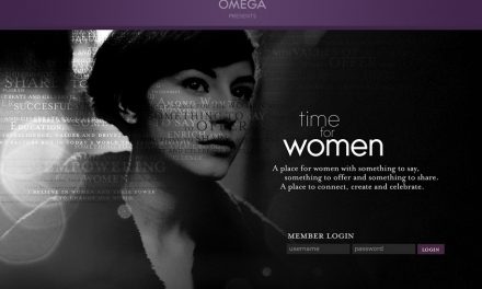 Lanzamiento de la nueva página Web »Time For Women» de OMEGA
