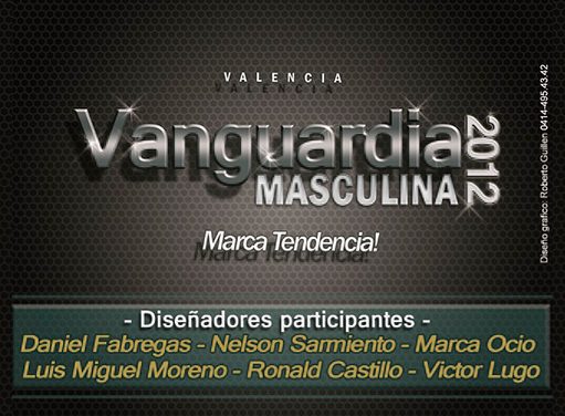Vanguardia Masculina 2012 A beneficio de los niños con VIH