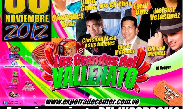 ESTE VIERNES 30 DE NOVIEMBRE GRAN HOMENAJE A DIOMEDES DÍAZ CON LOS GRANDES DEL VALLENATO