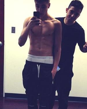 Justin Bieber quiere aumentar el tamaño de sus músculos