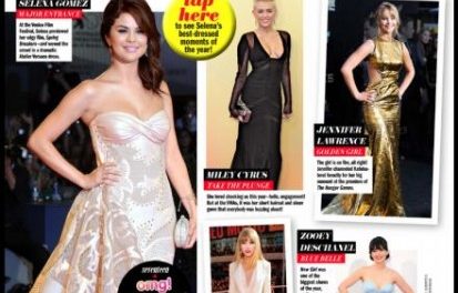 Selena Gomez: la Mejor Vestida del 2012 por la revista Seventeen