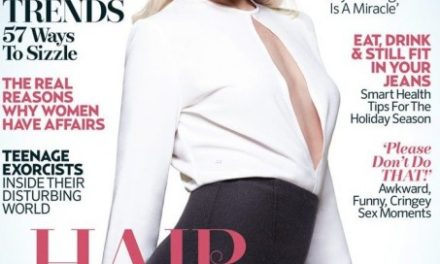 Gwen Stefani luce sofisticada en la portada de Marie Claire