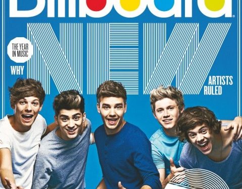 One Direction se luce en la revista Billboard como Mejor Artista Nuevo