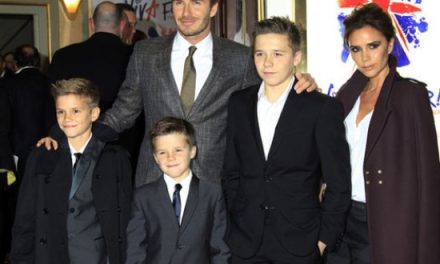 Los Beckham son elegidos como la famila con más estilo