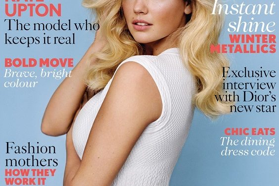 Kate Upton, hermosa en nueva portada de Vogue de Enero 2013 (+Fotos)