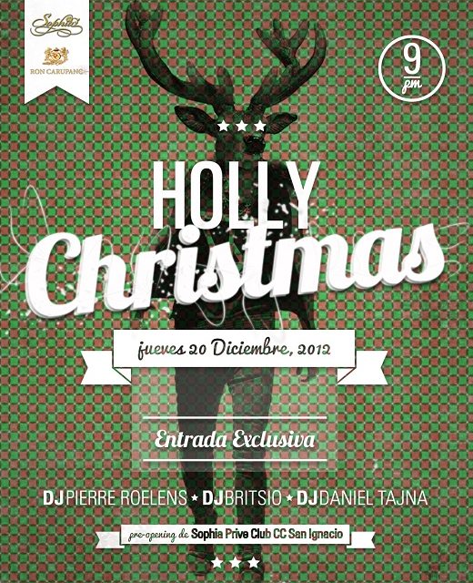 »Holly Christmas Party» en Sophia Privé CSI