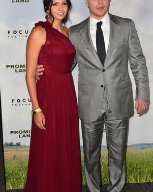 Matt Damon tiene en su esposa su mayor apoyo