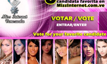 Este 6 de diciembre arrancan las votaciones del Miss Internet Venezuela