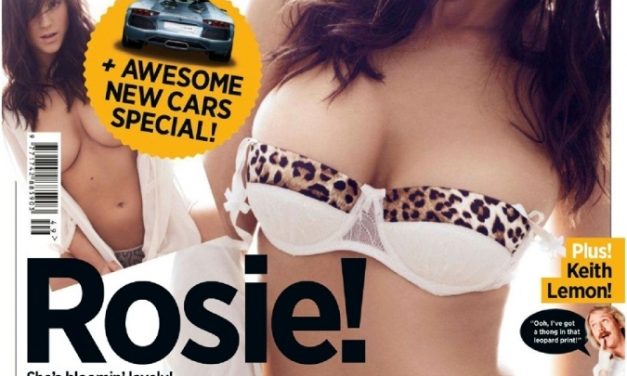 Rosie Jones brilla en la revista Nuts de Diciembre 2012 mostrando un nuevo Topless (+Fotos)