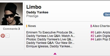 Daddy Yankee, #1 con »Limbo» en la cartelera Hot Latin Songs de Billboard
