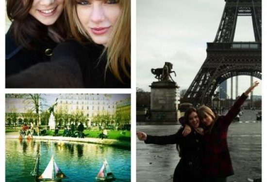 Taylor Swift se divirtió en París sin Harry Styles