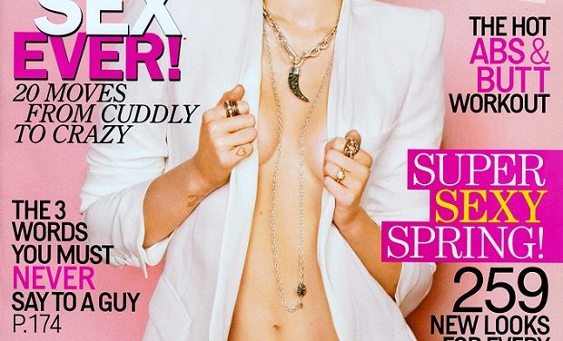 Muy Sexy Miley Cyrus deslumbra en la portada de Cosmopolitan (+Fotos)