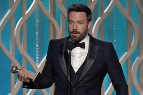 Ben Affleck ganó el Globo de Oro a Mejor director por «Argo»
