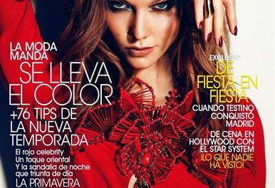 Karlie Kloss inunda de sensualidad la portada de la revista ‘Vogue’