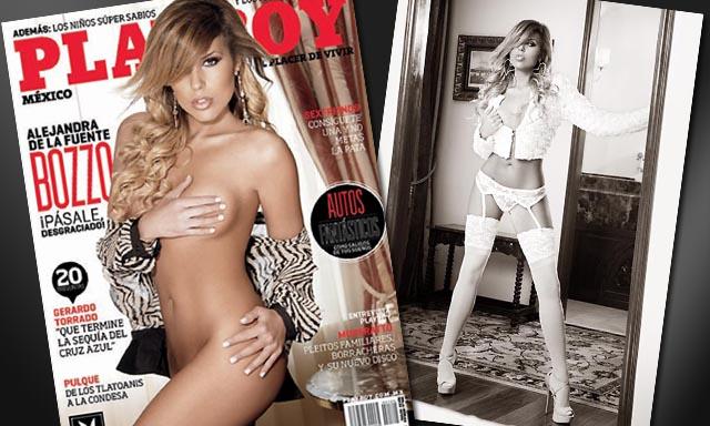 La Hija de Laura Bozzo: Alejandra de la Fuente Bozzo se desnudó en Playboy (+Fotos)
