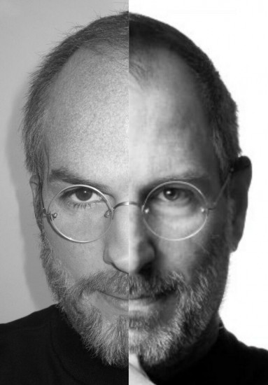 Sorprendente fotografía del parecido entre Ashton Kutcher y Steve Jobs