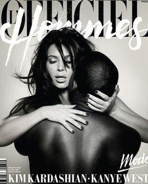 Kim Kardashian y Kanye West se desnudan para revista